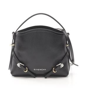 Givenchy Voilleux Handbag Leather Black